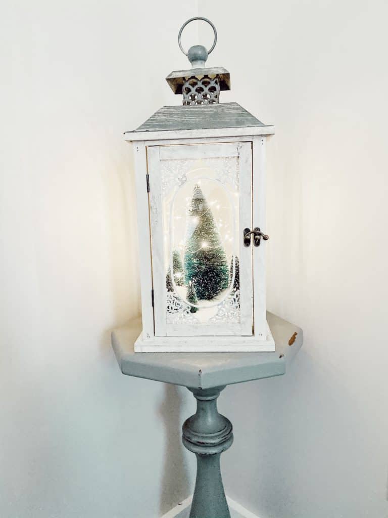 DIY Winter Lantern 