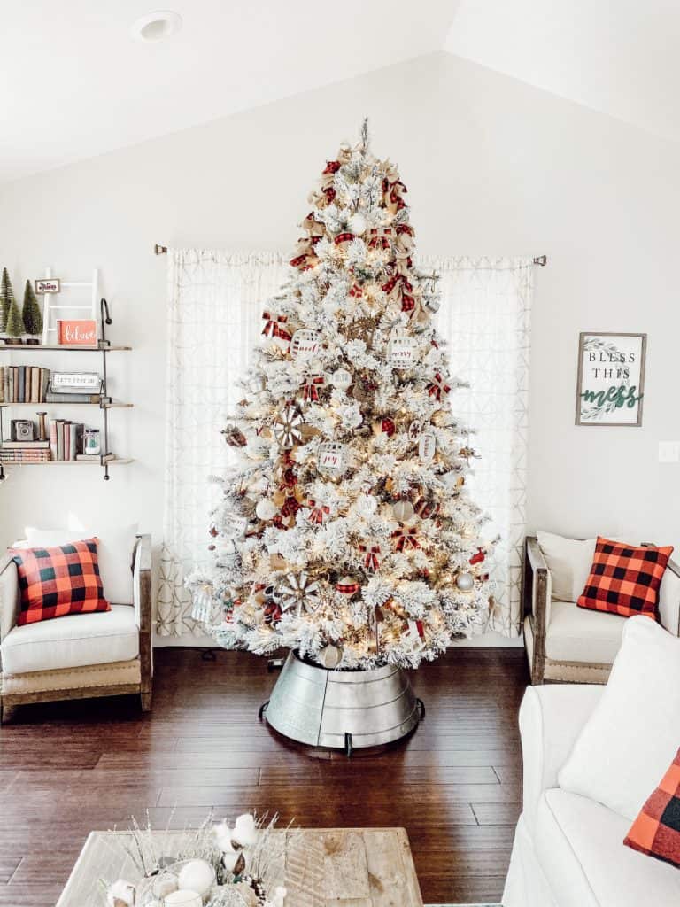 Buffalo Plaid Christmas Tree