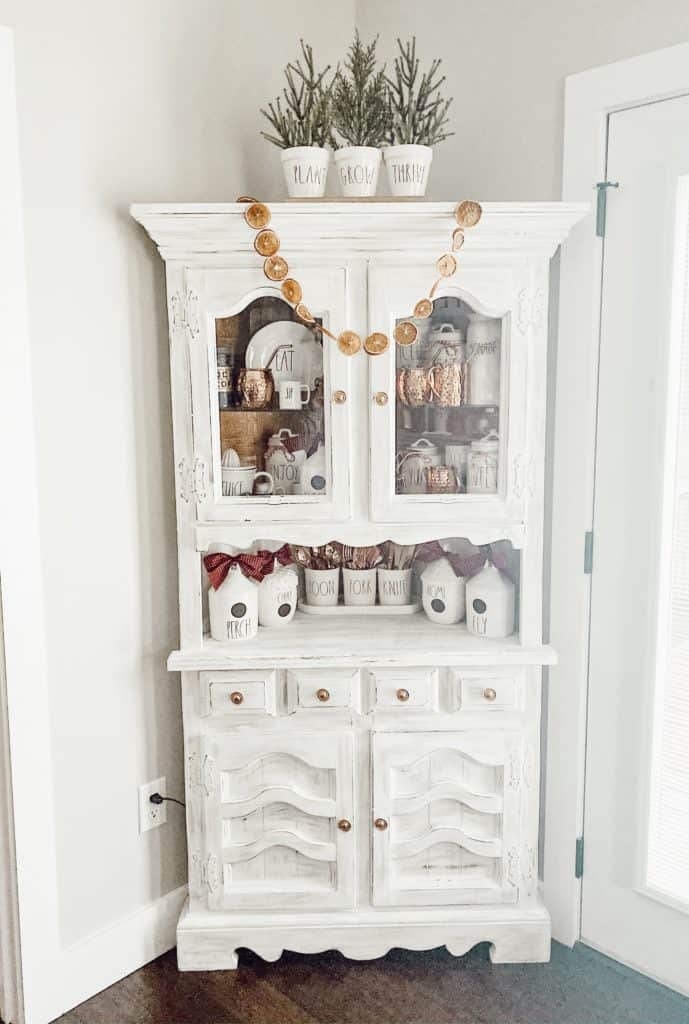 Farmhouse Corner Hutch