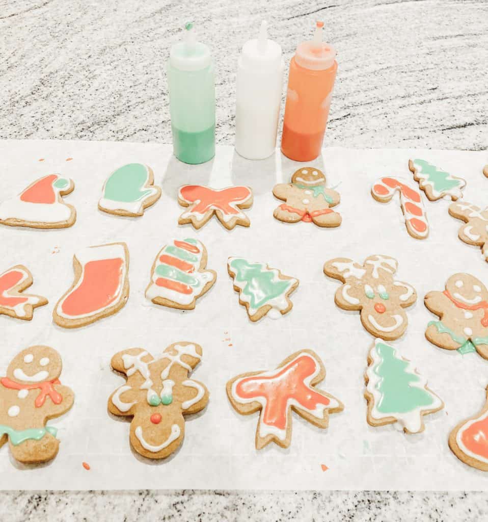 Decorating Gingerbread Cookies