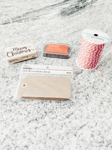 Making your own gift tags