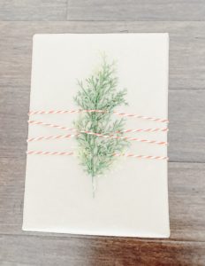 farmhouse style wrapping