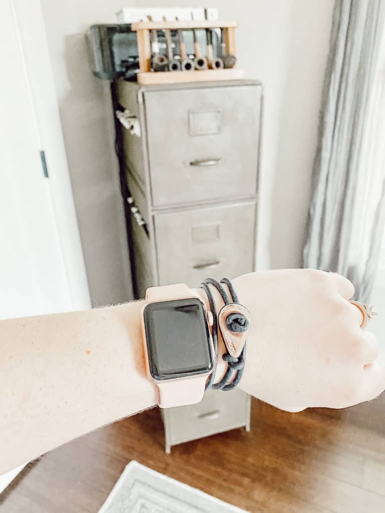 Fathom Bracelet and Apple Watch