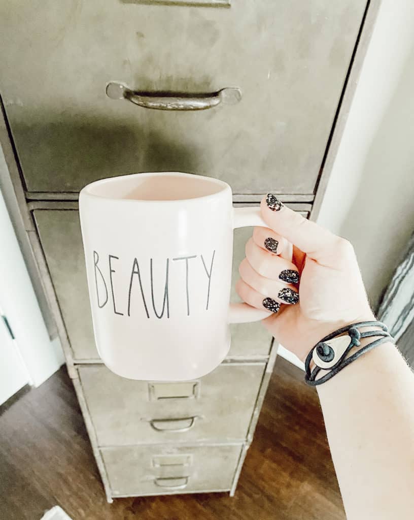 Fathom Bracelet and Rae Dunn Mug