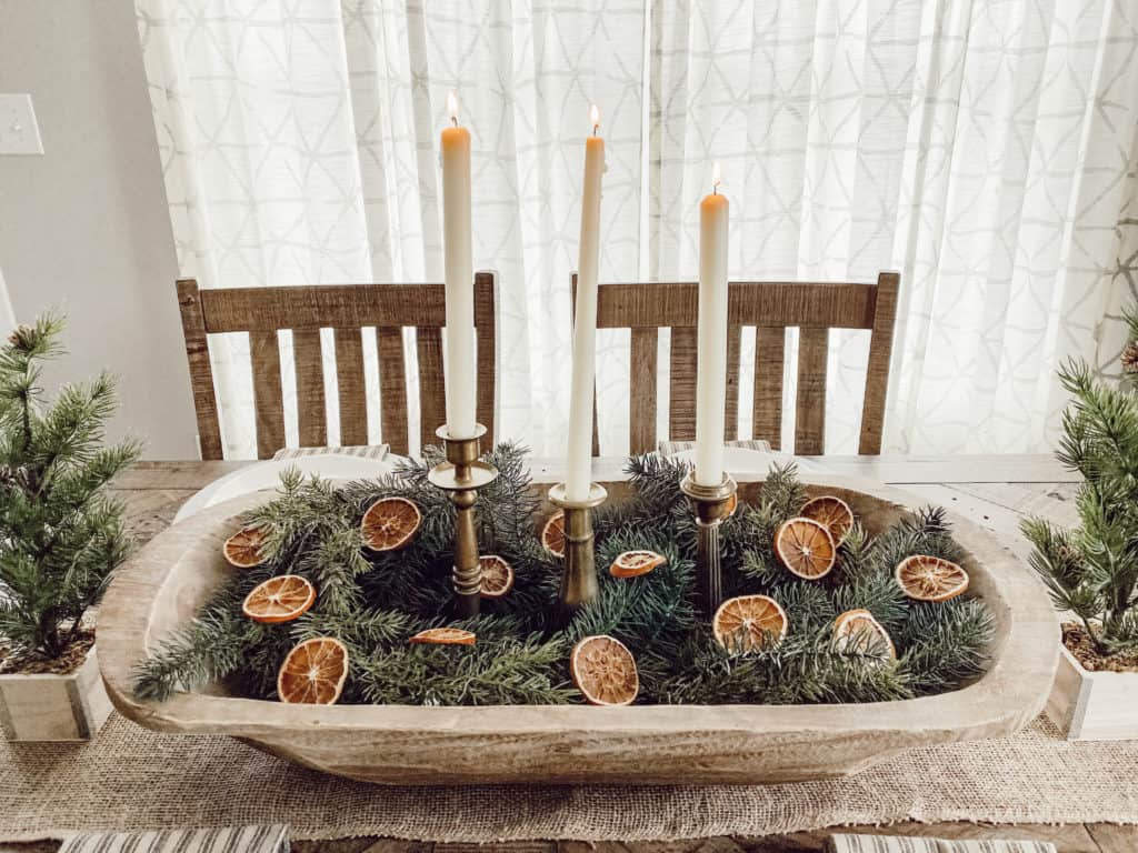 Romantic Winter Centerpiece