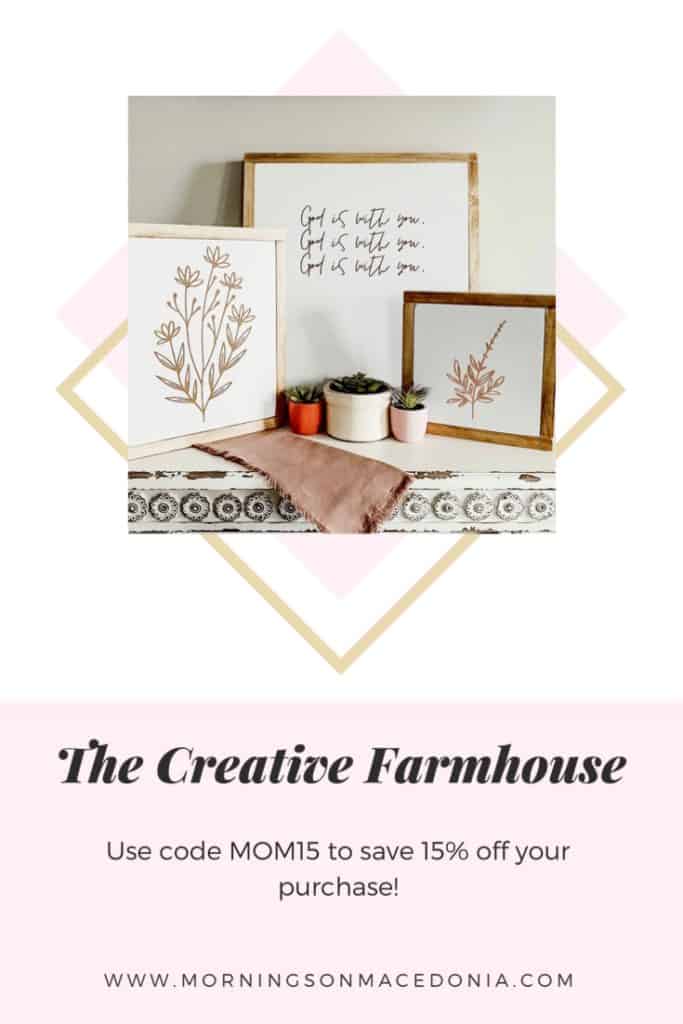 The Creative Farmhouse Coupon Code