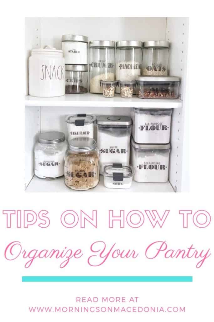Tips on How to Organize your Pantry