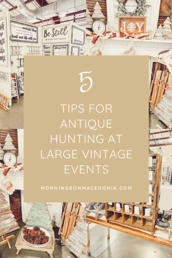 5 tips for antique hunting at large vintage events