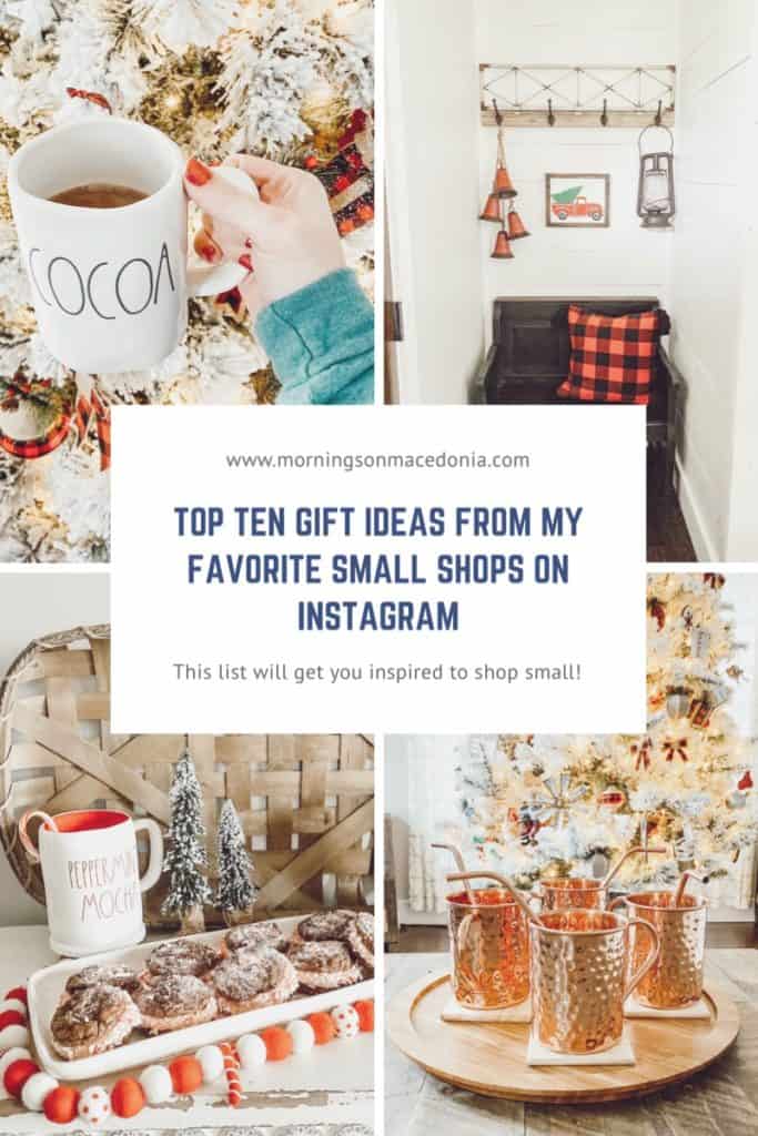 Top Ten Gift Ideas From My Favorite Shops on Instagram