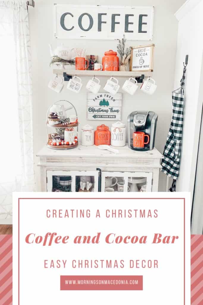 DIY Creating a Christmas Coffee and Cocoa Bar