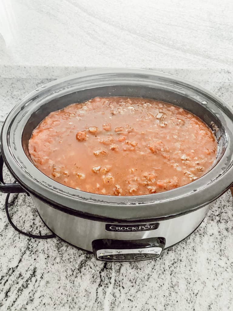 Homemade Spaghetti Sauce Cooking