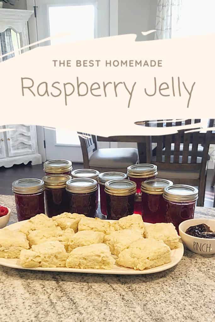 The best homemade raspberry jelly