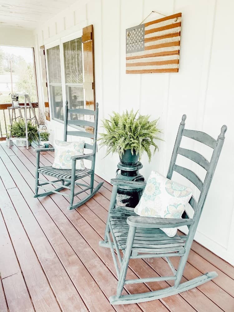 Rocking chair front online porch ideas