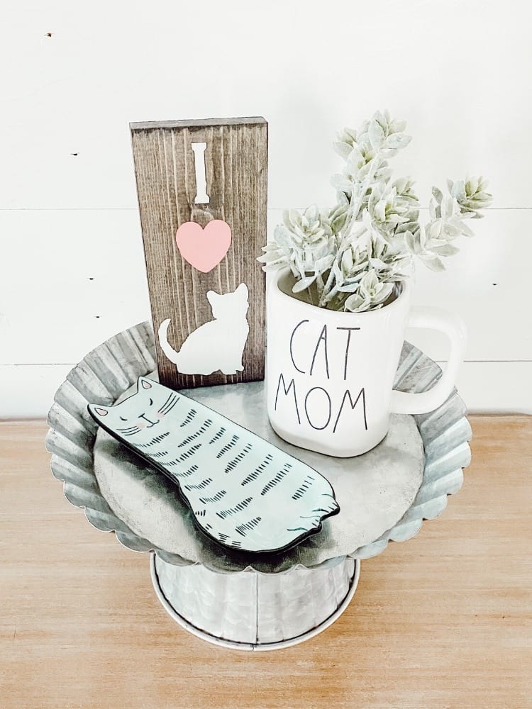 DIY Wooden Cat Sign