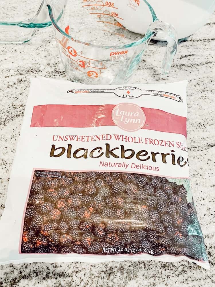 Blackberries for Cobbler