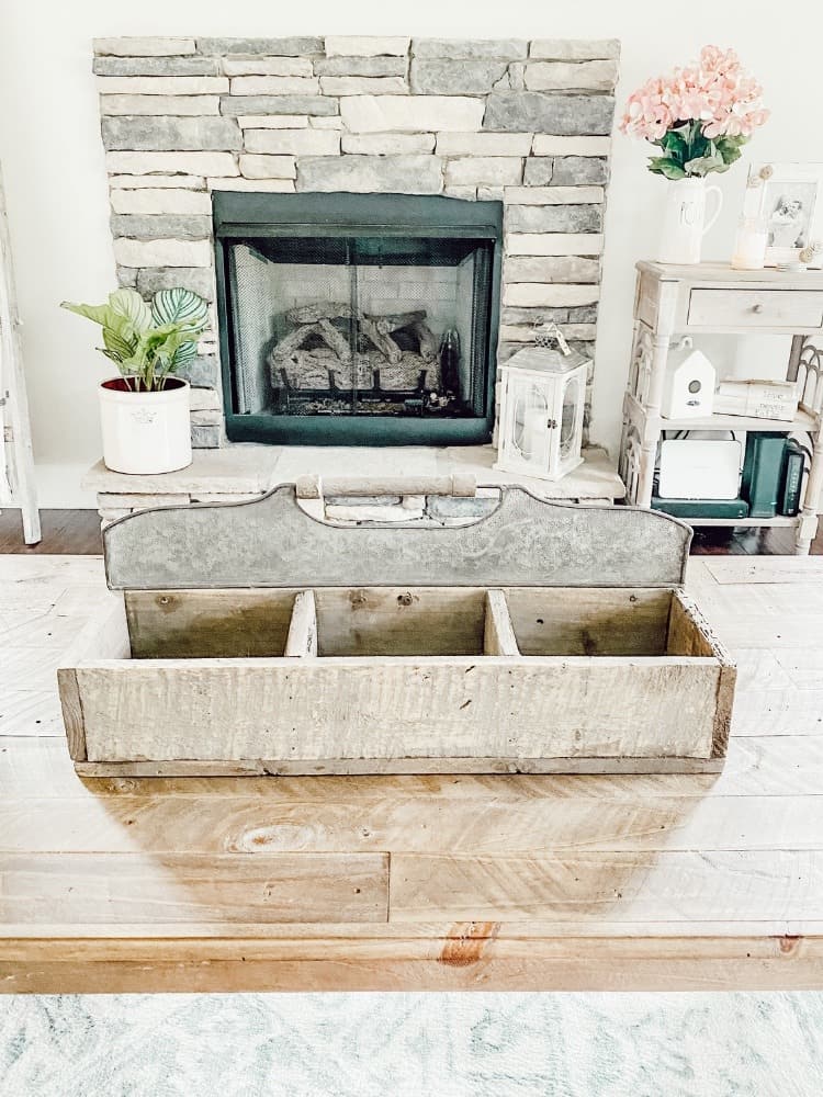 Wooden Tray for Fall Centerpiece