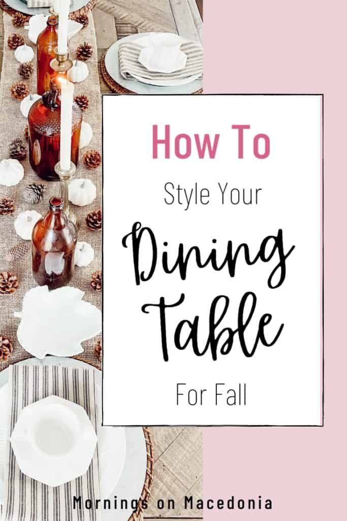 How To Style A Fall Tablescape