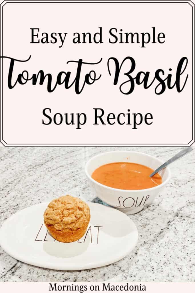 Creamy Tomato Basil Soup