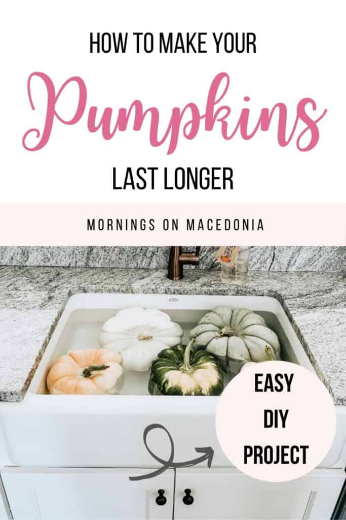 How To Make Your Pumpkins Last Longer