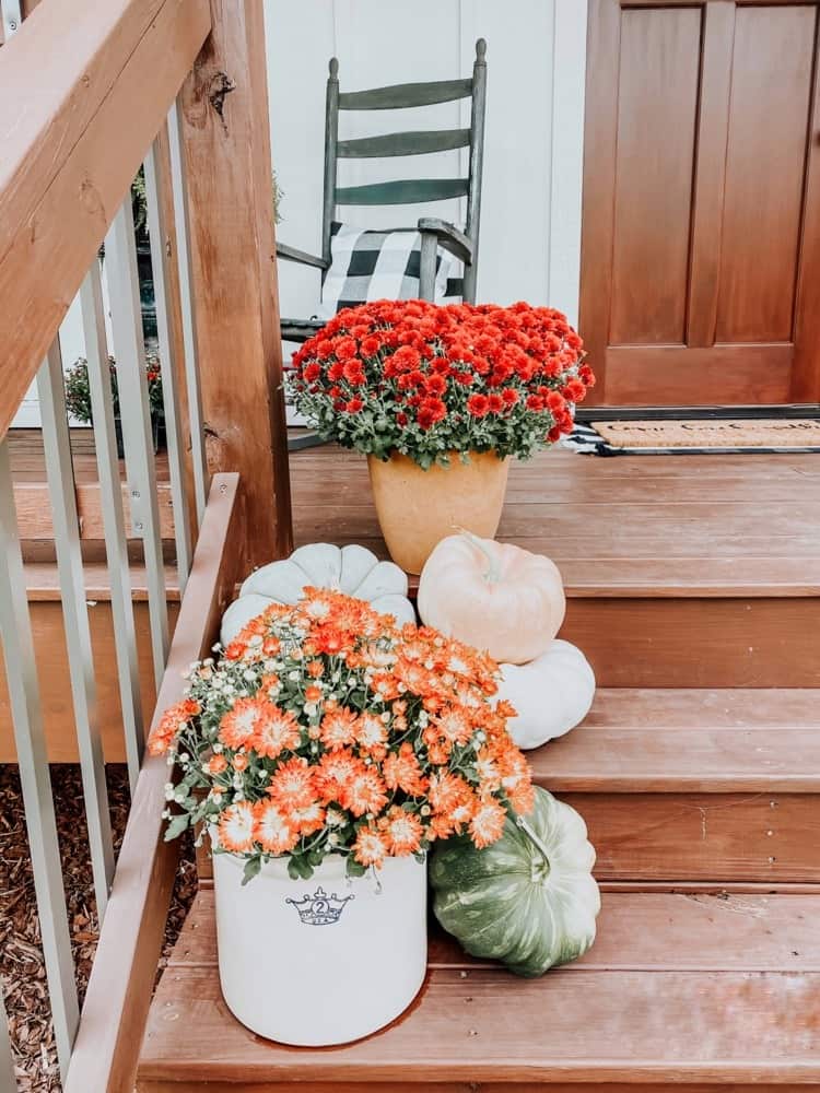Fall Decorated Steps