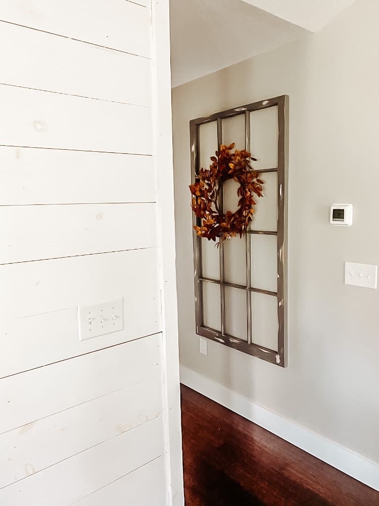 My Very First DIY Project Ever: A Chalk Painted Window