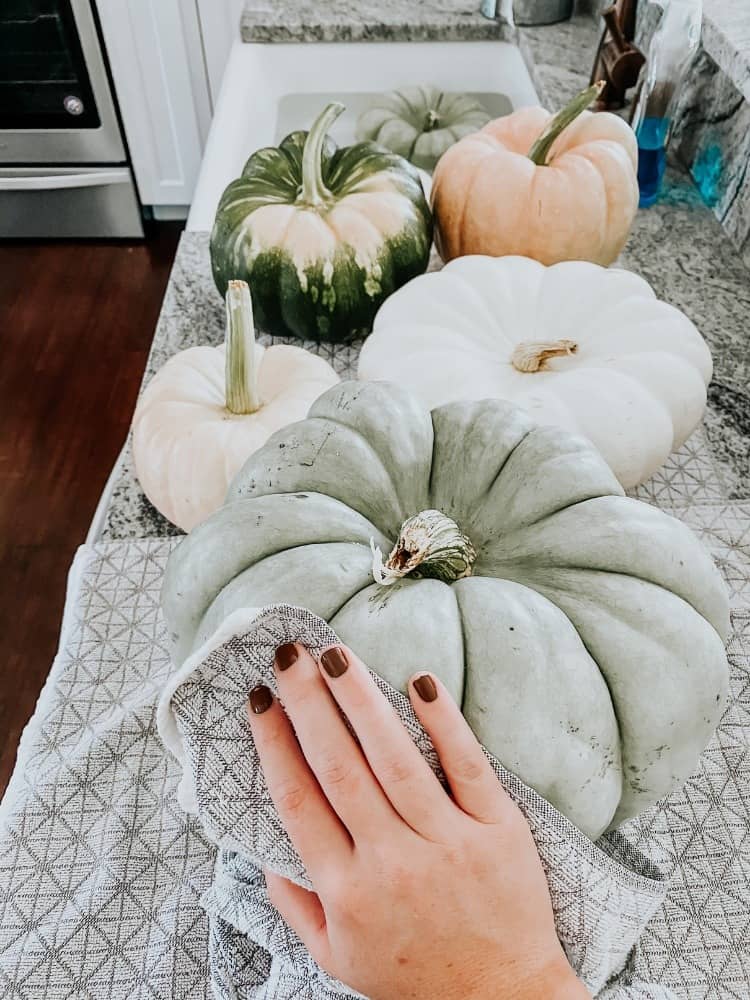 Drying the Pumpkins