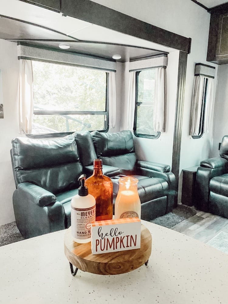 Cozy Fall Camper