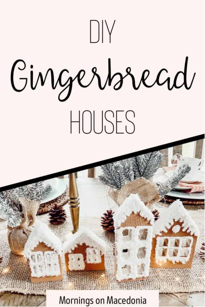DIY Gingerbread Houses