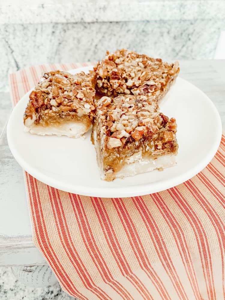 Finished Pecan Pie Bars