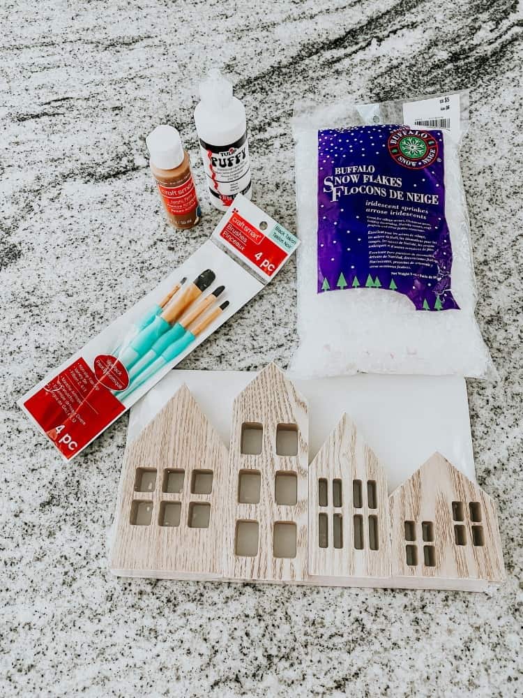 Materials Needed for DIY Gingerbread Houses