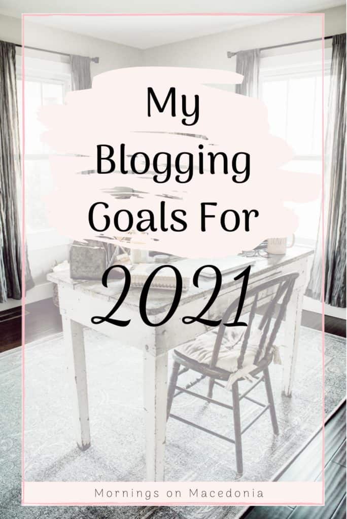 My Blogging Goals for 2021 and 2020 Recap