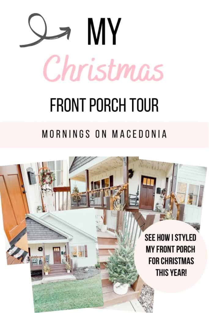 My Christmas Front Porch Tour