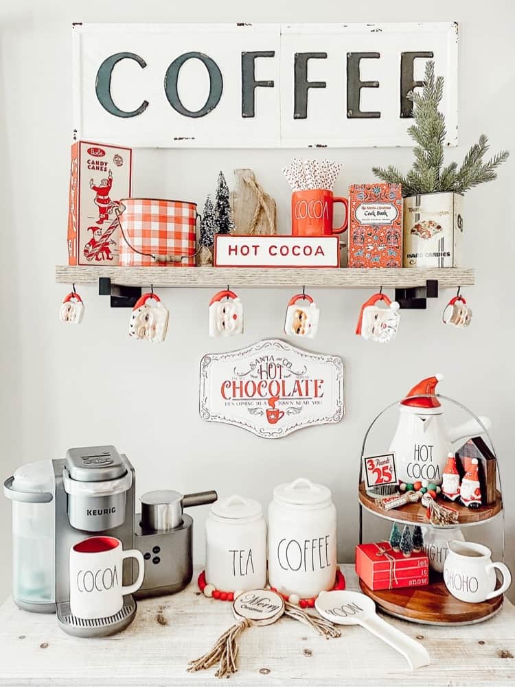 Christmas Coffee Bar