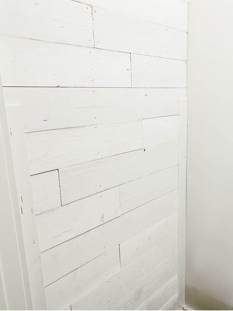 DIY Shiplap Wall