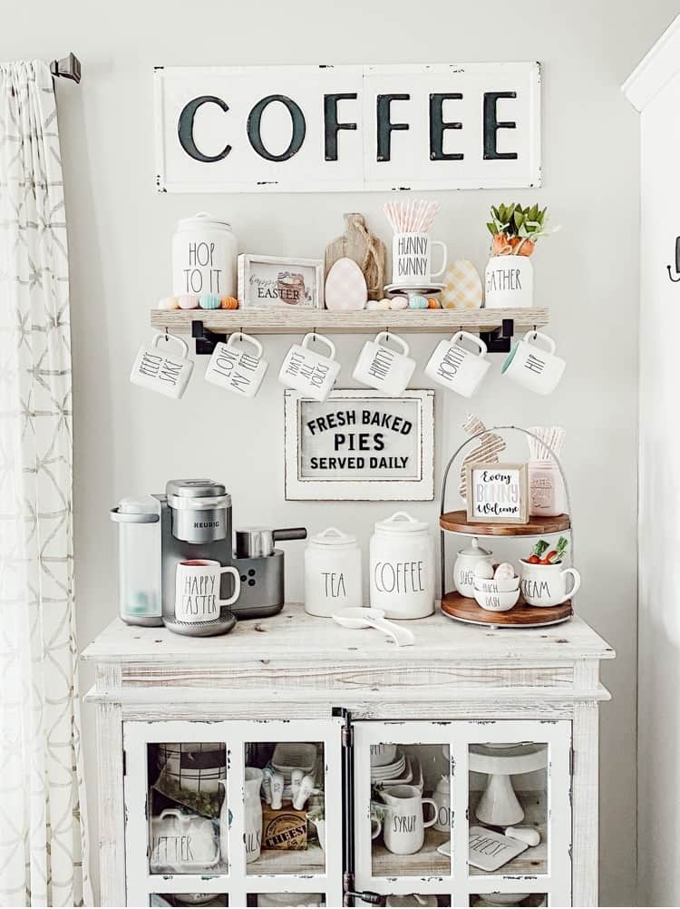 35 DIY Home Coffee Bar Ideas for Small and Large Spaces