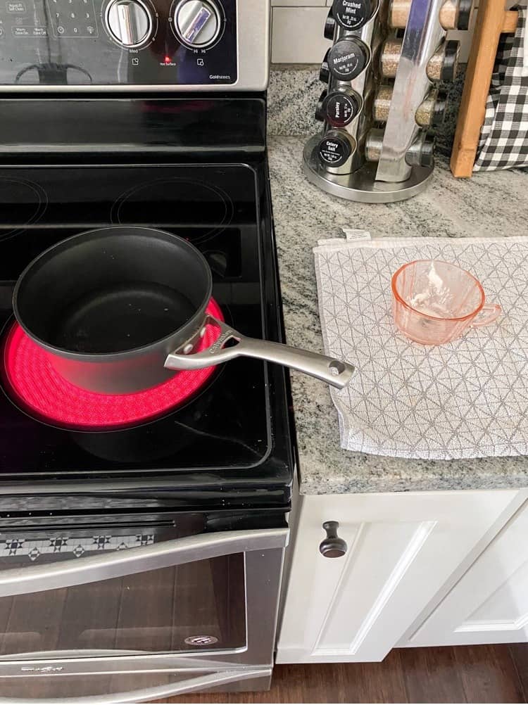 Boiling Water to Remove Candle Wax