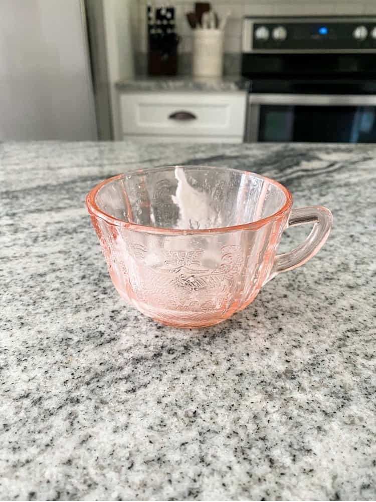 Candle Wax in Teacup