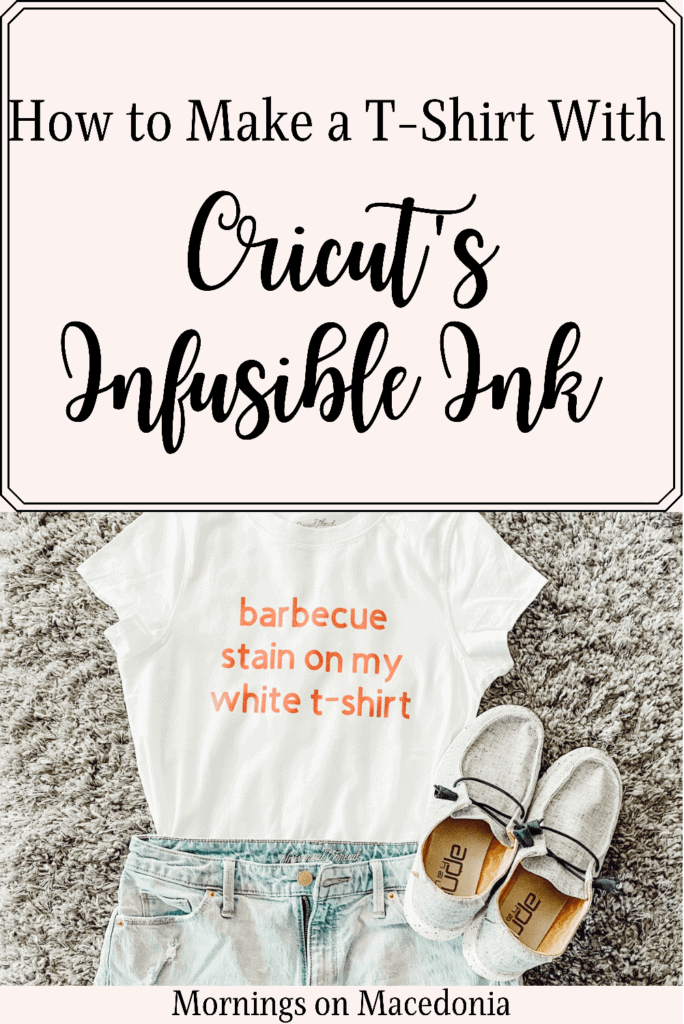 How to make a T-shirt with Cricut's Infusible Ink