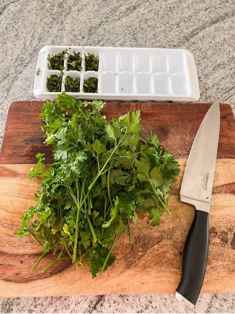 How To Freeze Fresh Herbs