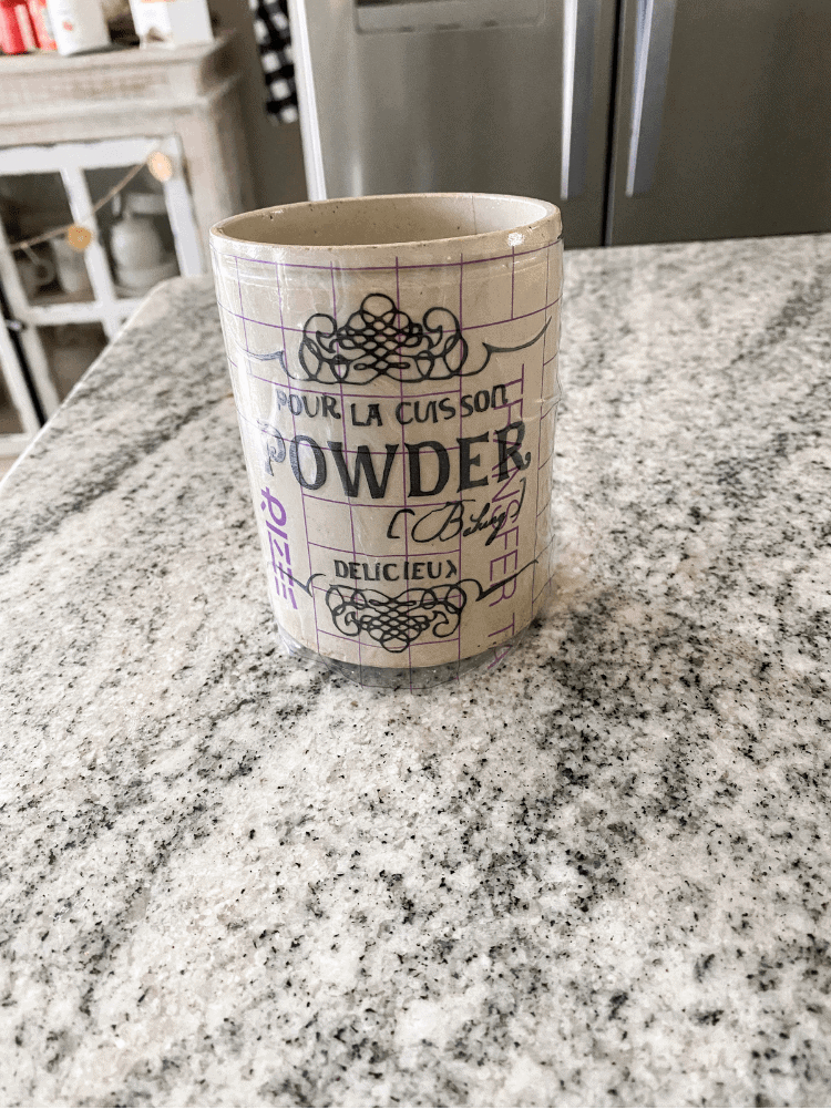 DIY Vintage Advertising Jar