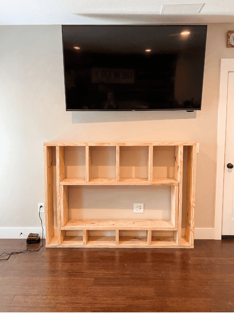 Attaching fireplace frame to the wall