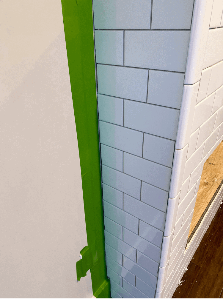 Painters Tape for Grout 