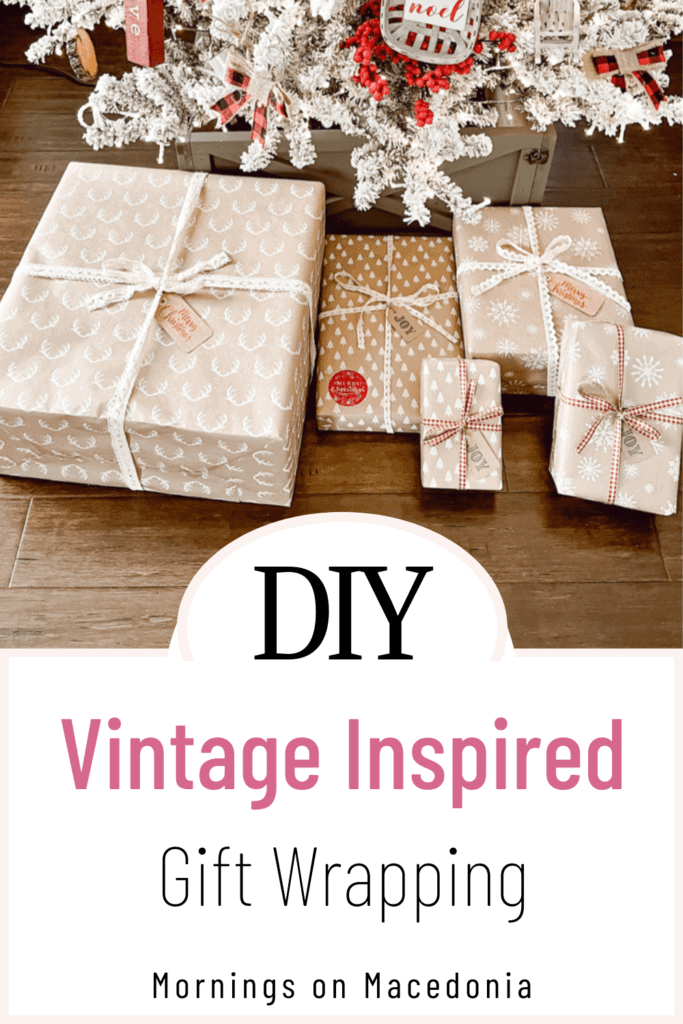 Vintage Inspired Gift Wrapping 