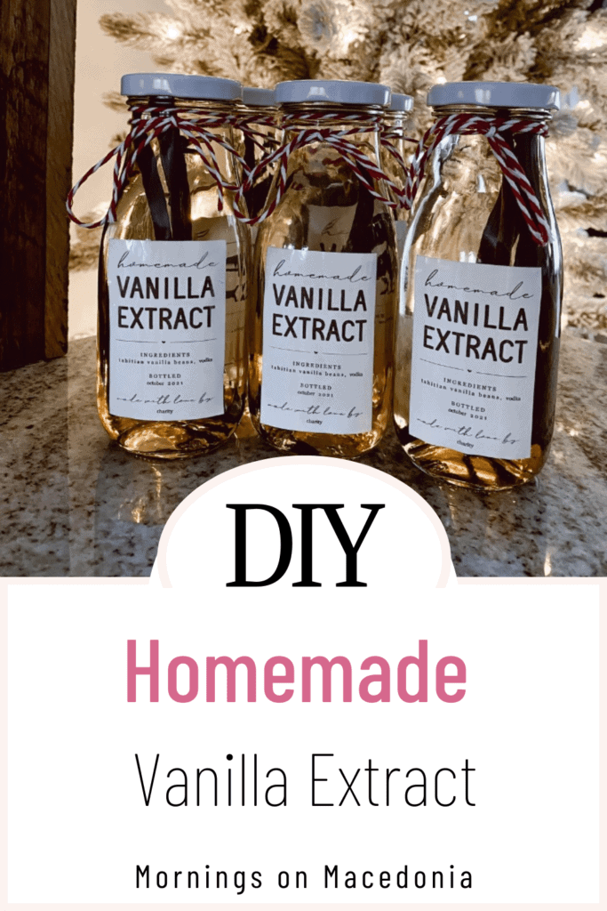 DIY Homemade Vanilla Extract