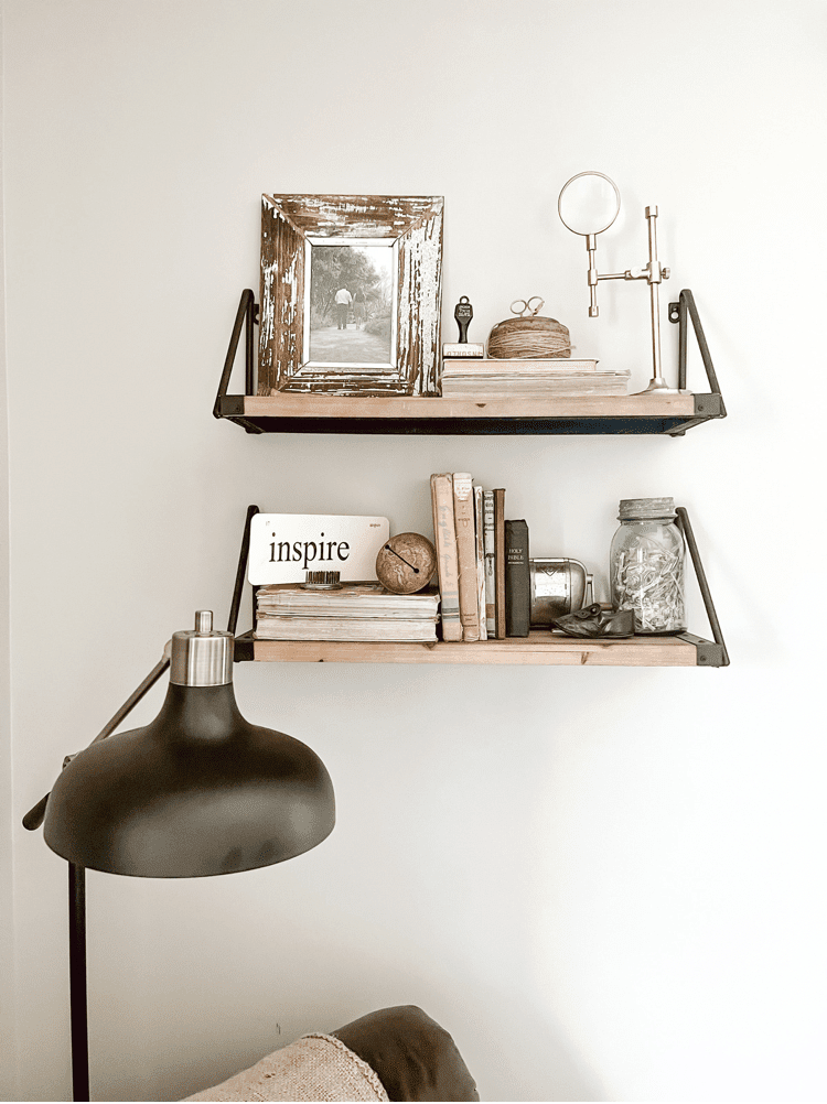 Reading Nook Shelves