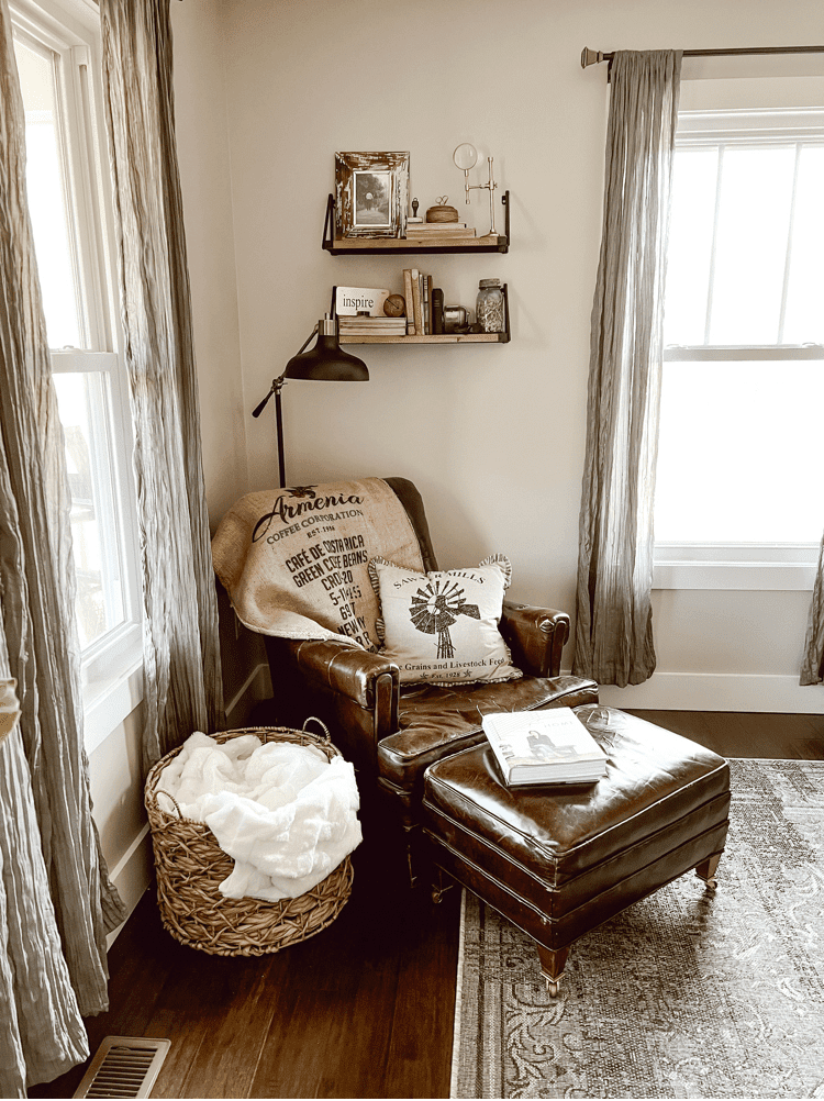 Office Reading Nook