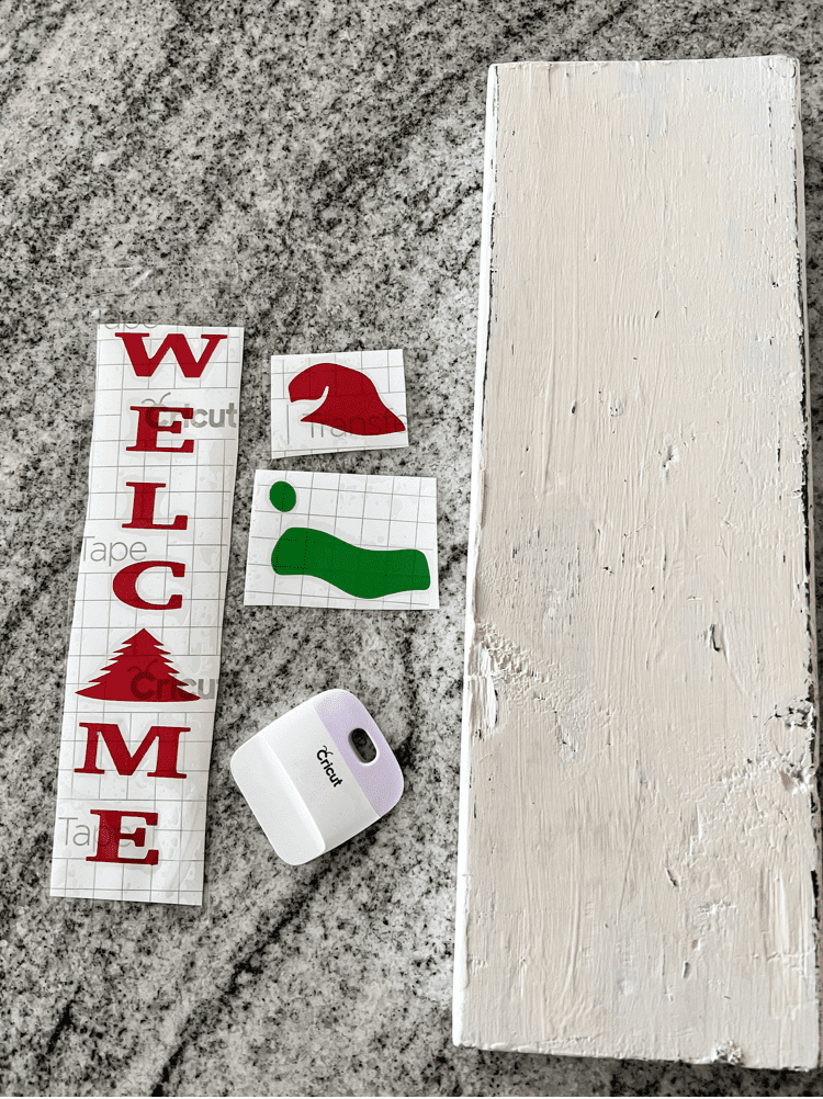 Materials Needed for DIY Christmas Sign