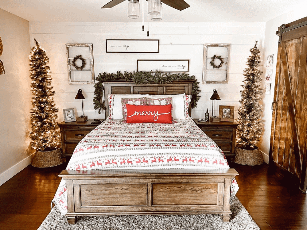 Festive Christmas Bedroom