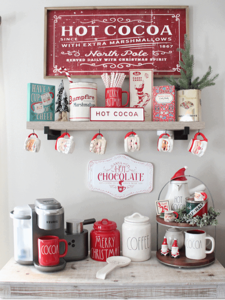 Christmas Hot Cocoa Bar