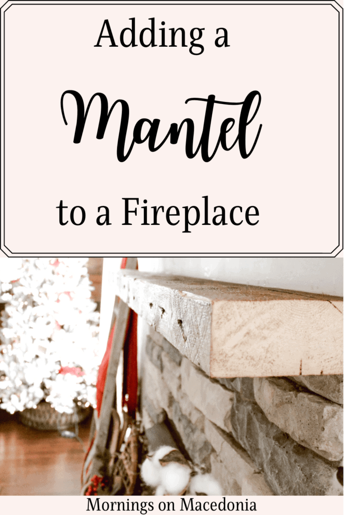 Adding a Mantel to a Fireplace 
